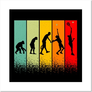 Evolution Tennisman idee cadeau Homme Posters and Art